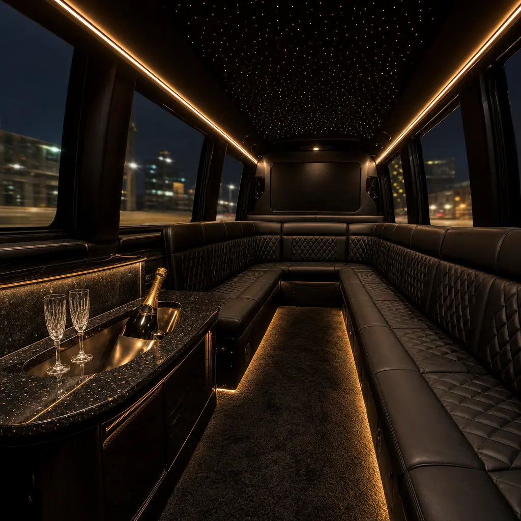 Nightfall Parlour — Sprinter 3500 Limo